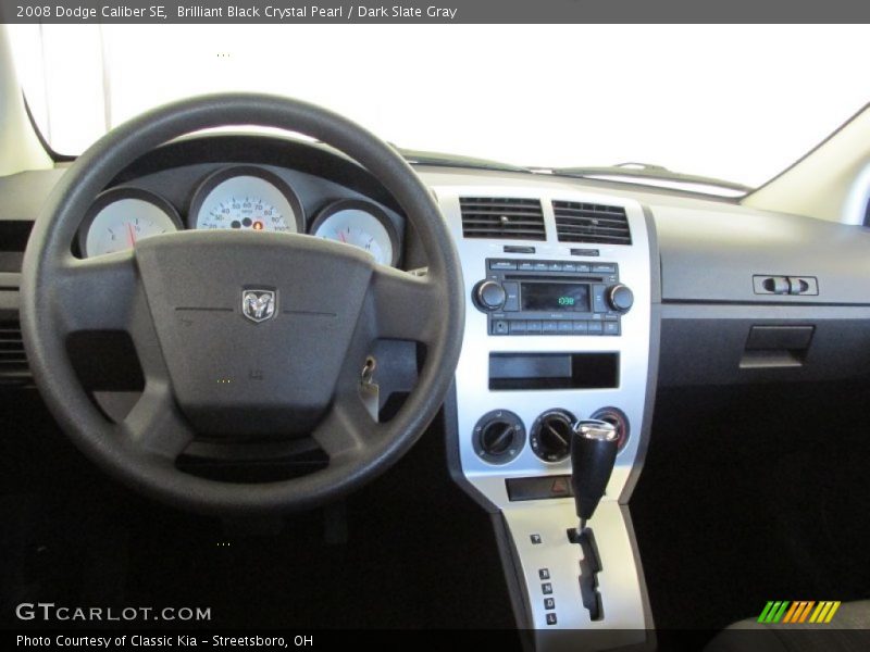 Dashboard of 2008 Caliber SE