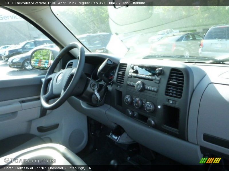 Black / Dark Titanium 2013 Chevrolet Silverado 1500 Work Truck Regular Cab 4x4