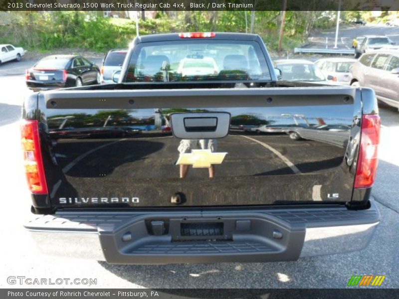 Black / Dark Titanium 2013 Chevrolet Silverado 1500 Work Truck Regular Cab 4x4