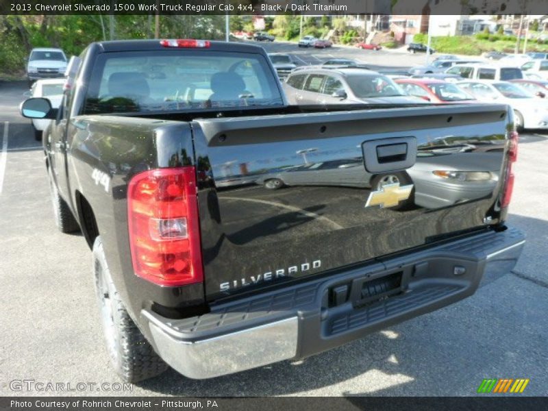 Black / Dark Titanium 2013 Chevrolet Silverado 1500 Work Truck Regular Cab 4x4