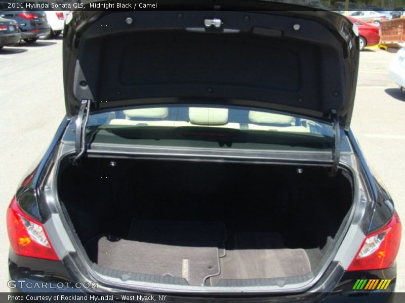 Midnight Black / Camel 2011 Hyundai Sonata GLS
