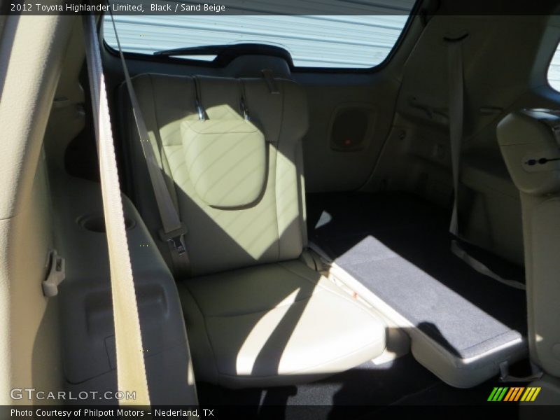 Black / Sand Beige 2012 Toyota Highlander Limited