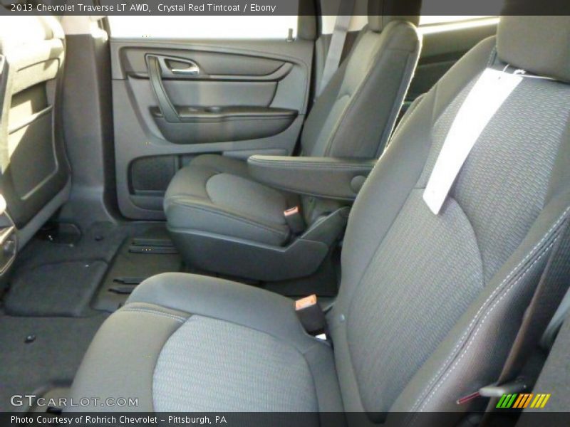 Crystal Red Tintcoat / Ebony 2013 Chevrolet Traverse LT AWD