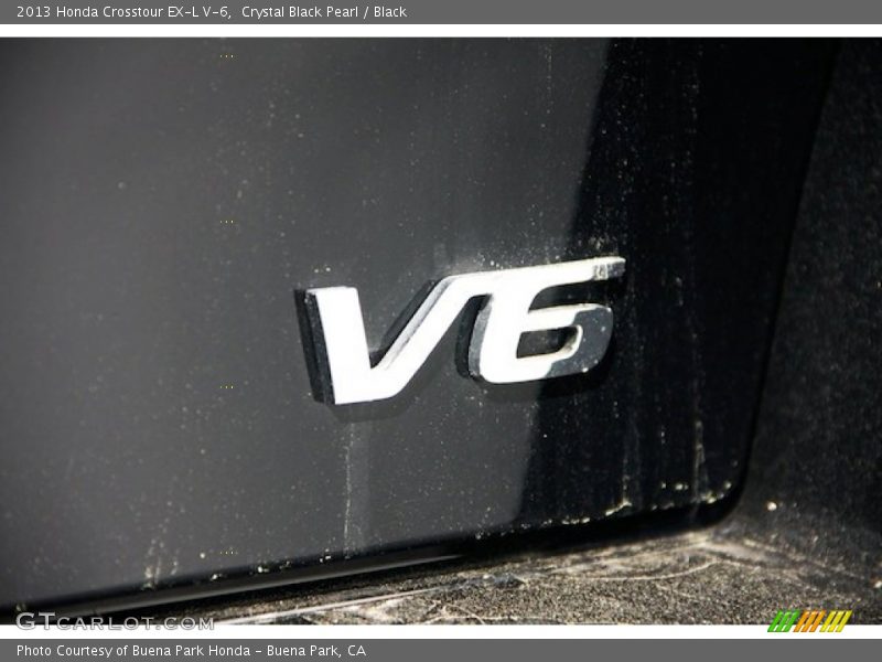 Crystal Black Pearl / Black 2013 Honda Crosstour EX-L V-6