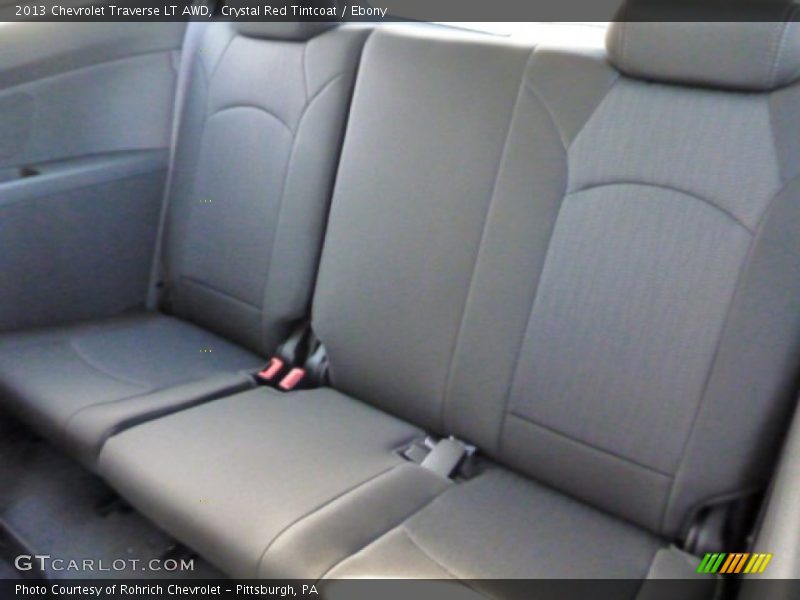 Crystal Red Tintcoat / Ebony 2013 Chevrolet Traverse LT AWD