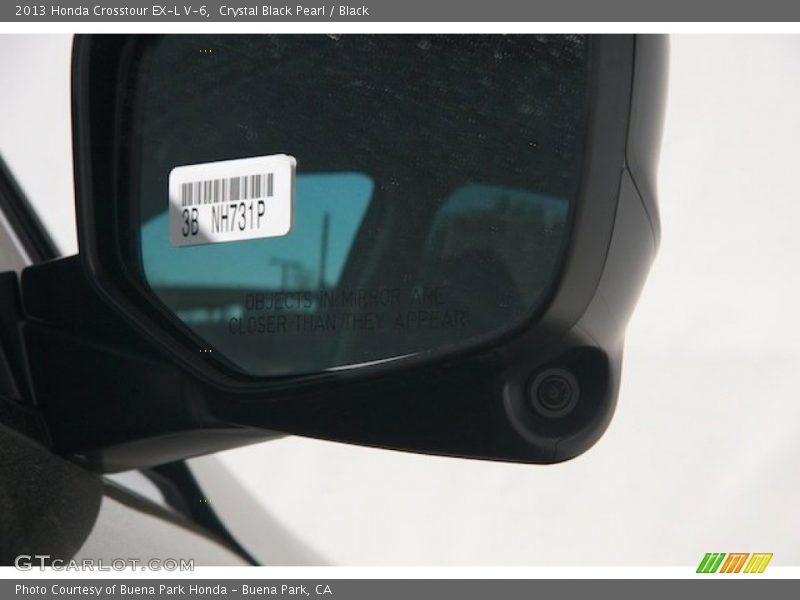 Crystal Black Pearl / Black 2013 Honda Crosstour EX-L V-6