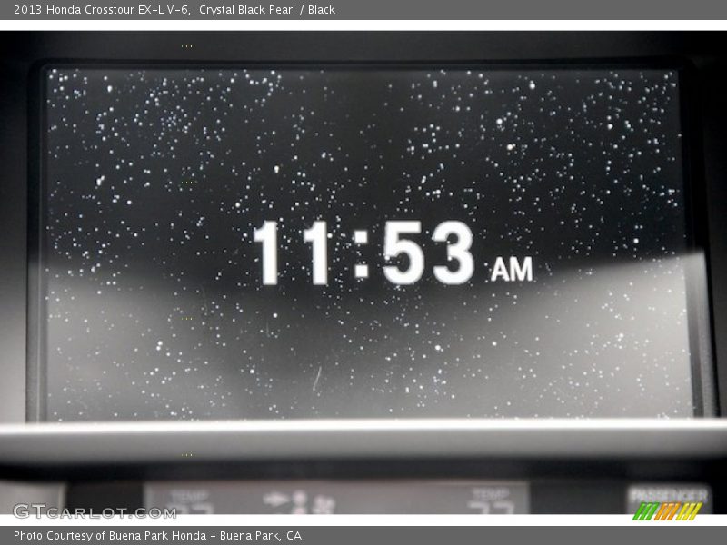 Crystal Black Pearl / Black 2013 Honda Crosstour EX-L V-6