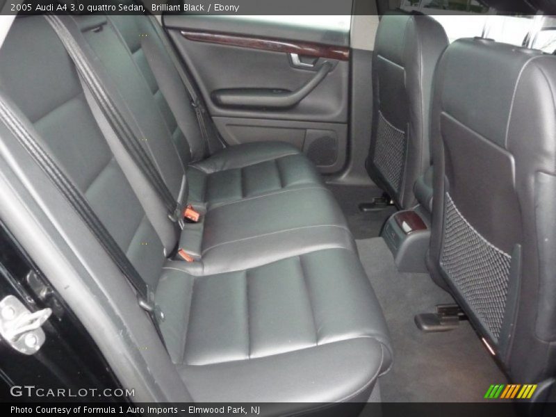 Brilliant Black / Ebony 2005 Audi A4 3.0 quattro Sedan