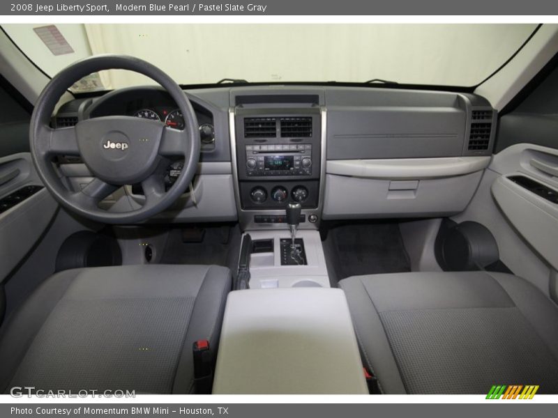 Modern Blue Pearl / Pastel Slate Gray 2008 Jeep Liberty Sport