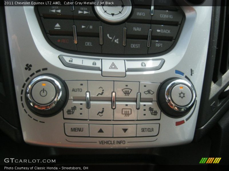 Cyber Gray Metallic / Jet Black 2011 Chevrolet Equinox LTZ AWD