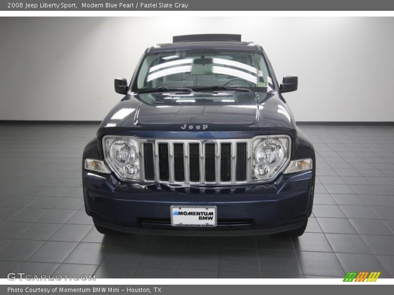 Modern Blue Pearl / Pastel Slate Gray 2008 Jeep Liberty Sport