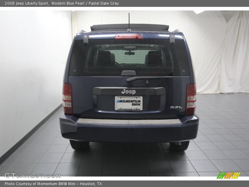 Modern Blue Pearl / Pastel Slate Gray 2008 Jeep Liberty Sport