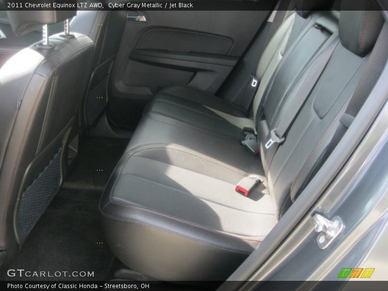 Cyber Gray Metallic / Jet Black 2011 Chevrolet Equinox LTZ AWD