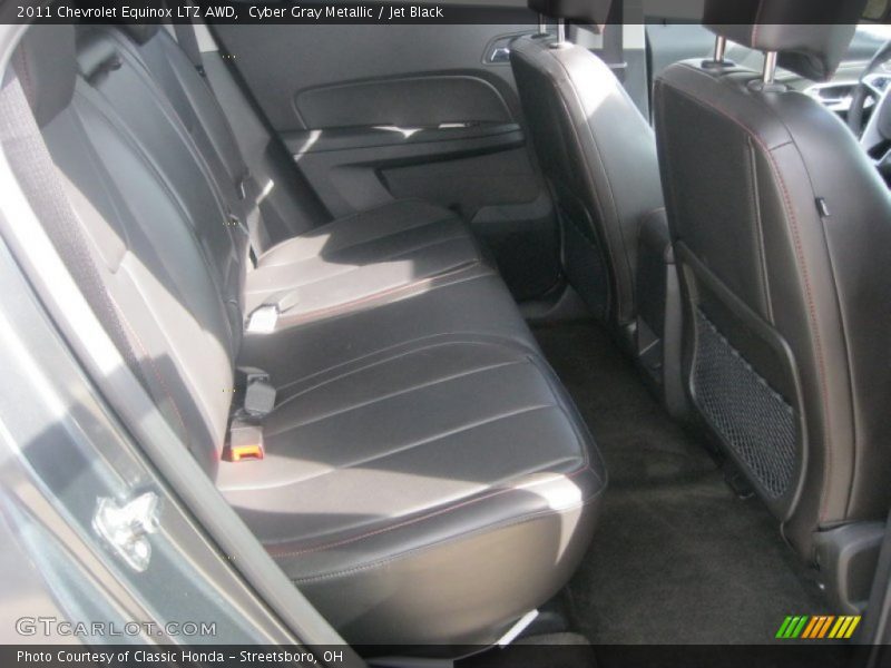 Cyber Gray Metallic / Jet Black 2011 Chevrolet Equinox LTZ AWD