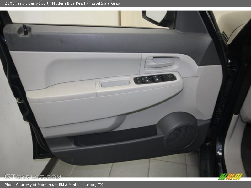 Modern Blue Pearl / Pastel Slate Gray 2008 Jeep Liberty Sport