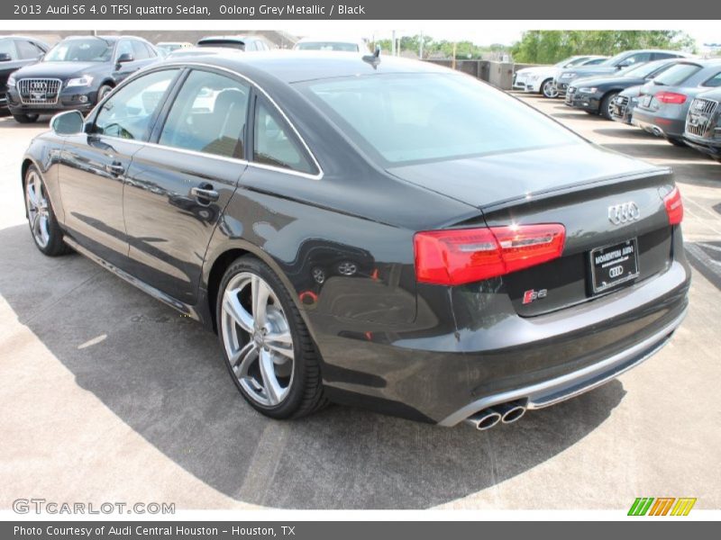 Oolong Grey Metallic / Black 2013 Audi S6 4.0 TFSI quattro Sedan
