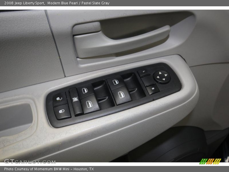 Modern Blue Pearl / Pastel Slate Gray 2008 Jeep Liberty Sport