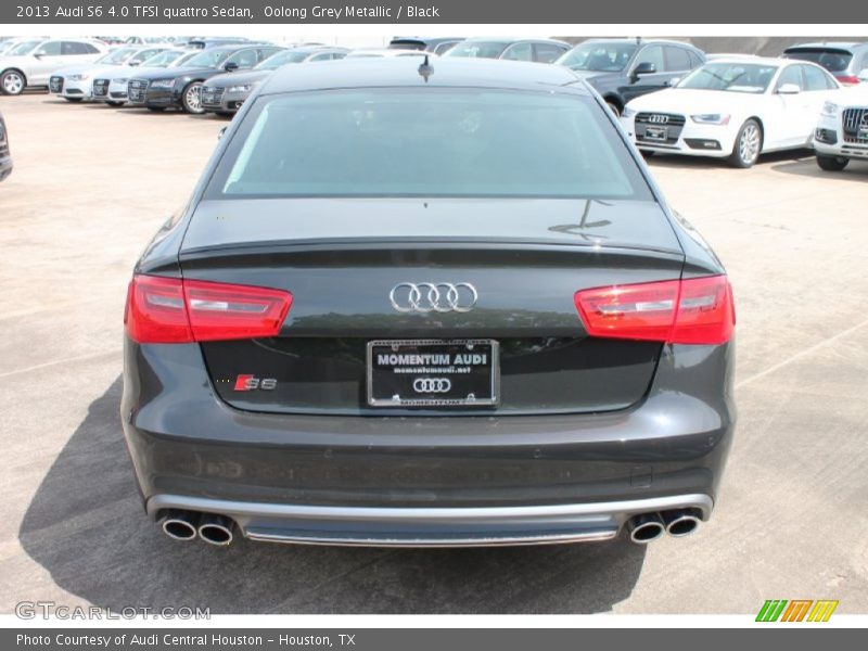 Oolong Grey Metallic / Black 2013 Audi S6 4.0 TFSI quattro Sedan