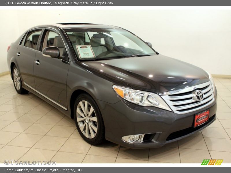 Magnetic Gray Metallic / Light Gray 2011 Toyota Avalon Limited