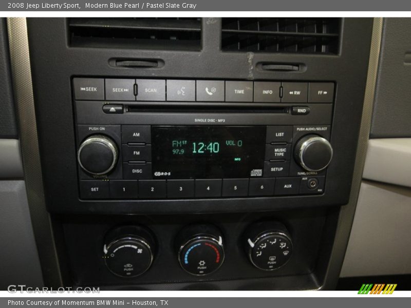 Modern Blue Pearl / Pastel Slate Gray 2008 Jeep Liberty Sport