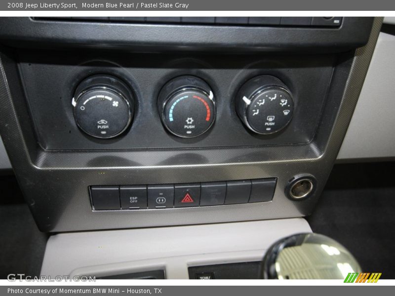 Modern Blue Pearl / Pastel Slate Gray 2008 Jeep Liberty Sport