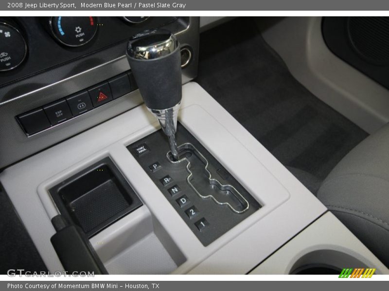 Modern Blue Pearl / Pastel Slate Gray 2008 Jeep Liberty Sport