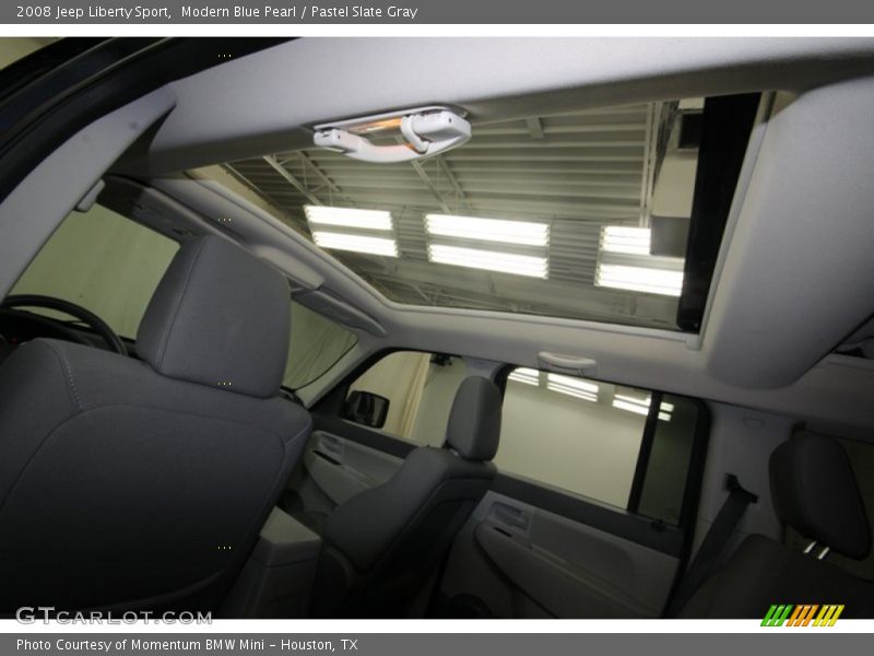 Modern Blue Pearl / Pastel Slate Gray 2008 Jeep Liberty Sport