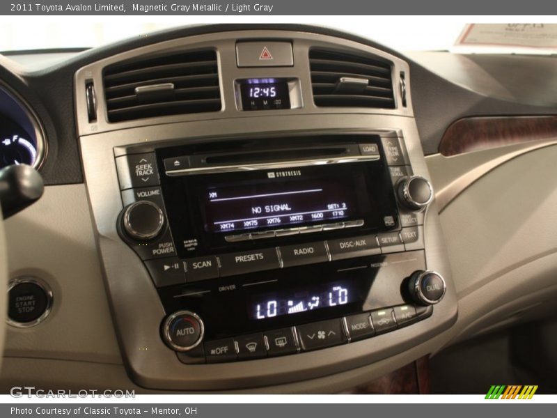 Magnetic Gray Metallic / Light Gray 2011 Toyota Avalon Limited