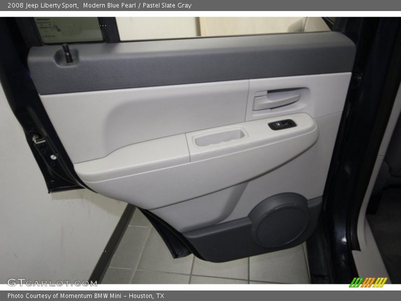 Modern Blue Pearl / Pastel Slate Gray 2008 Jeep Liberty Sport