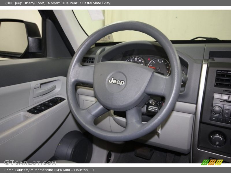Modern Blue Pearl / Pastel Slate Gray 2008 Jeep Liberty Sport