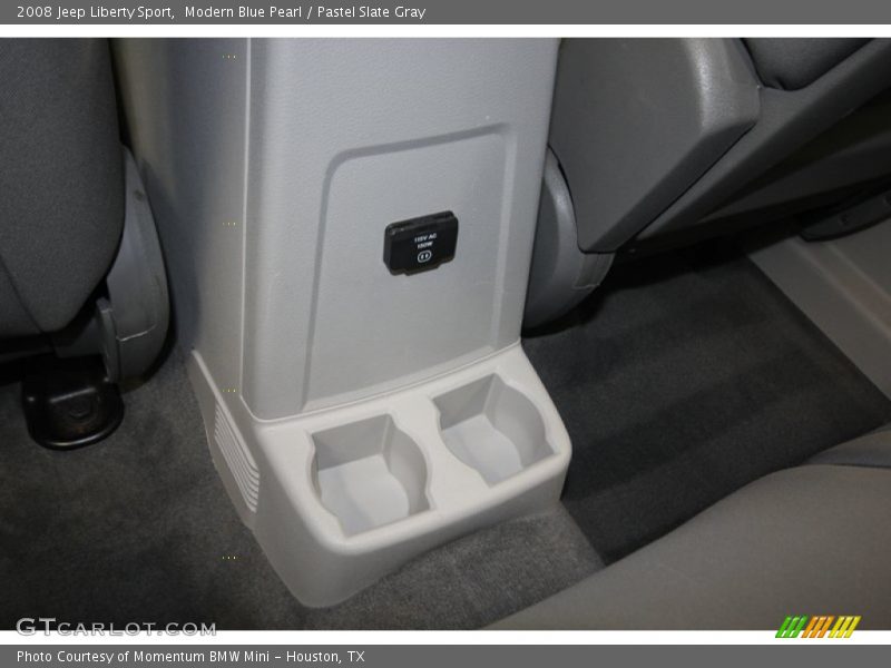 Modern Blue Pearl / Pastel Slate Gray 2008 Jeep Liberty Sport