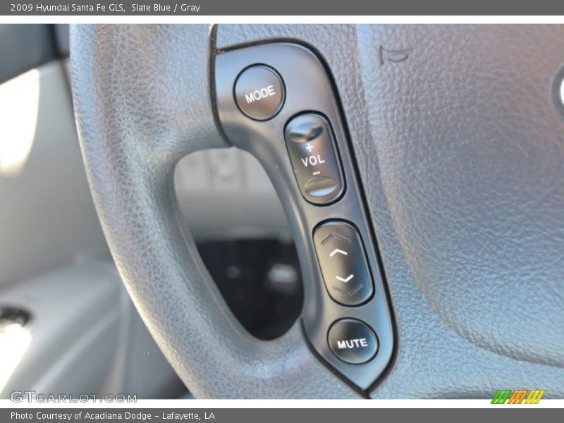 Slate Blue / Gray 2009 Hyundai Santa Fe GLS