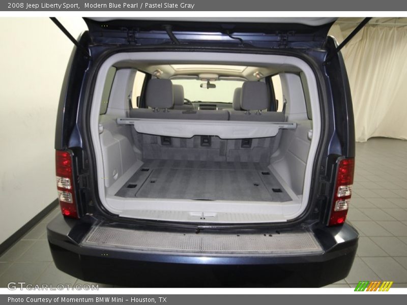Modern Blue Pearl / Pastel Slate Gray 2008 Jeep Liberty Sport