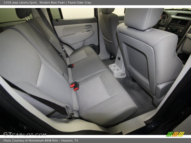 Modern Blue Pearl / Pastel Slate Gray 2008 Jeep Liberty Sport