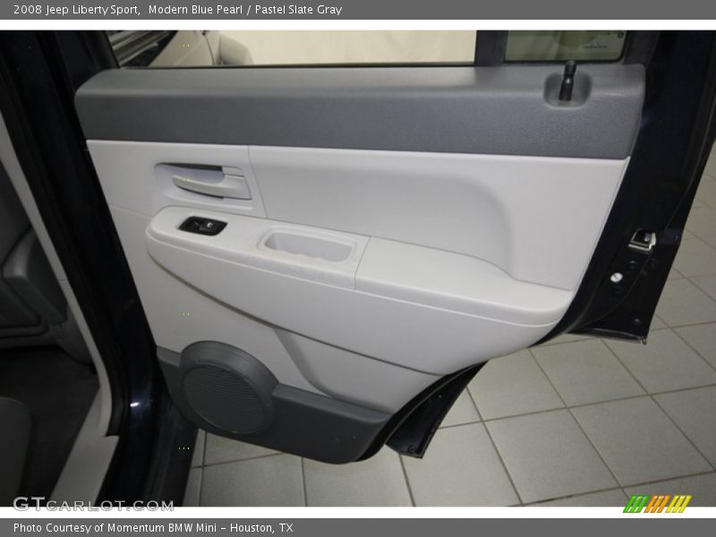 Modern Blue Pearl / Pastel Slate Gray 2008 Jeep Liberty Sport