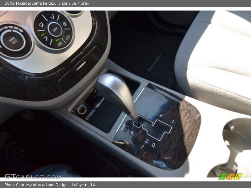 Slate Blue / Gray 2009 Hyundai Santa Fe GLS