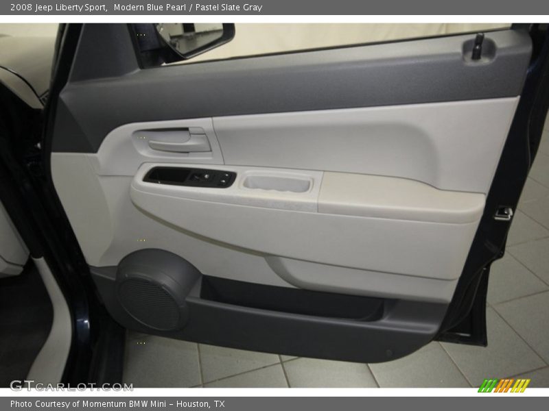 Modern Blue Pearl / Pastel Slate Gray 2008 Jeep Liberty Sport