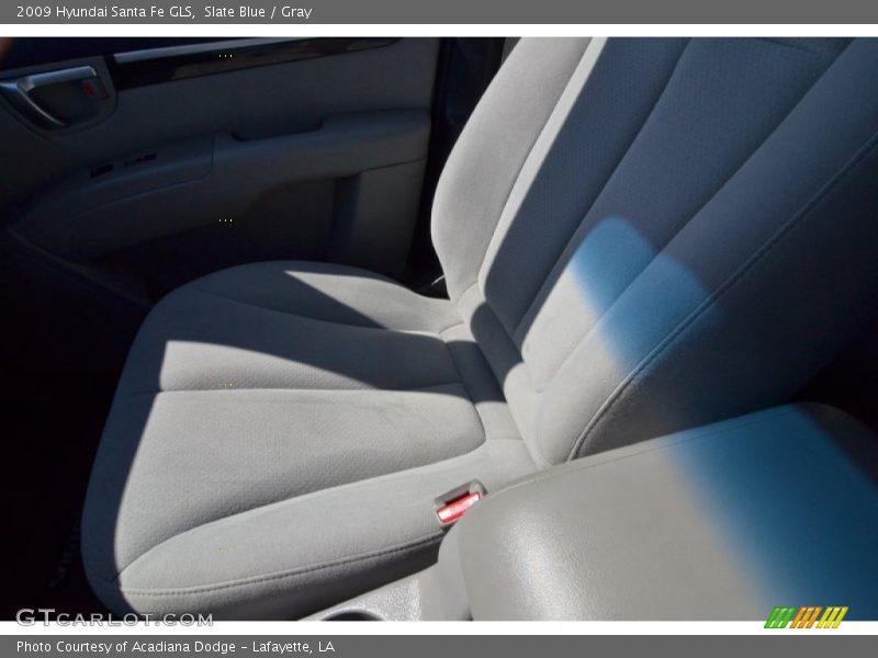 Slate Blue / Gray 2009 Hyundai Santa Fe GLS