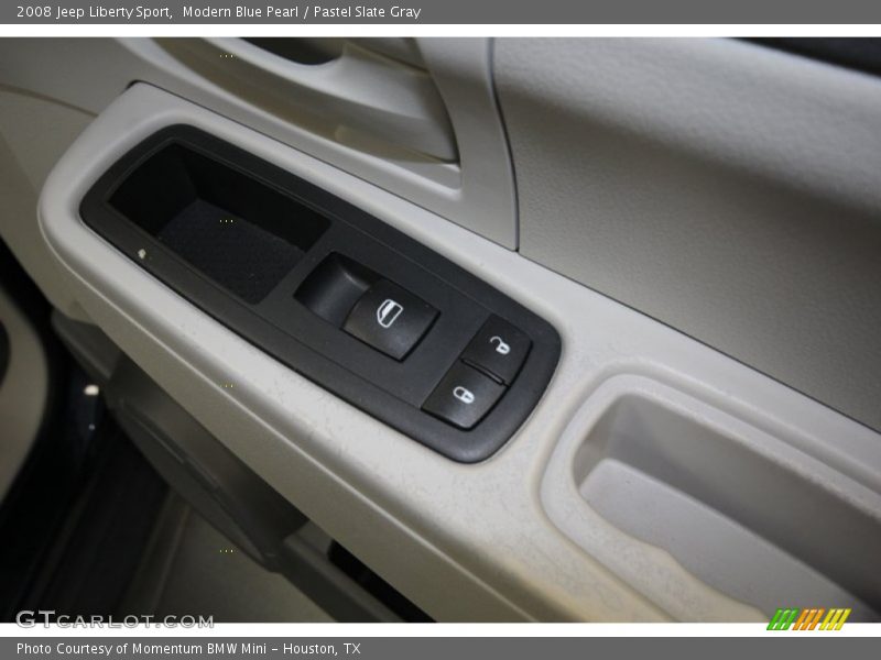 Modern Blue Pearl / Pastel Slate Gray 2008 Jeep Liberty Sport