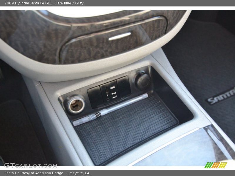 Slate Blue / Gray 2009 Hyundai Santa Fe GLS