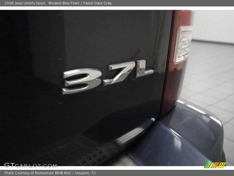 Modern Blue Pearl / Pastel Slate Gray 2008 Jeep Liberty Sport