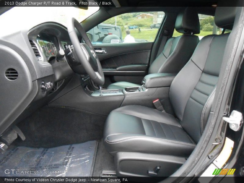  2013 Charger R/T Road & Track Black Interior