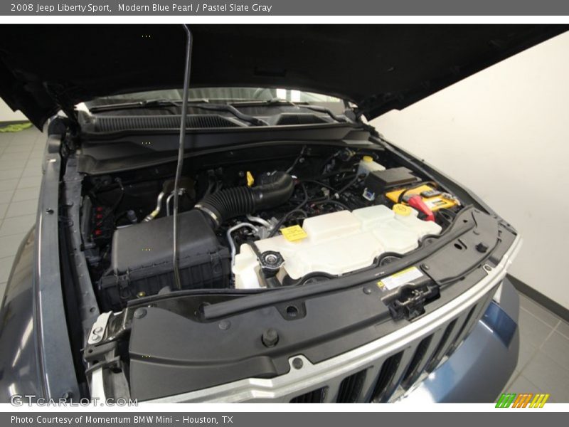 Modern Blue Pearl / Pastel Slate Gray 2008 Jeep Liberty Sport