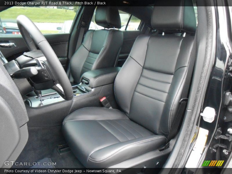 Front Seat of 2013 Charger R/T Road & Track