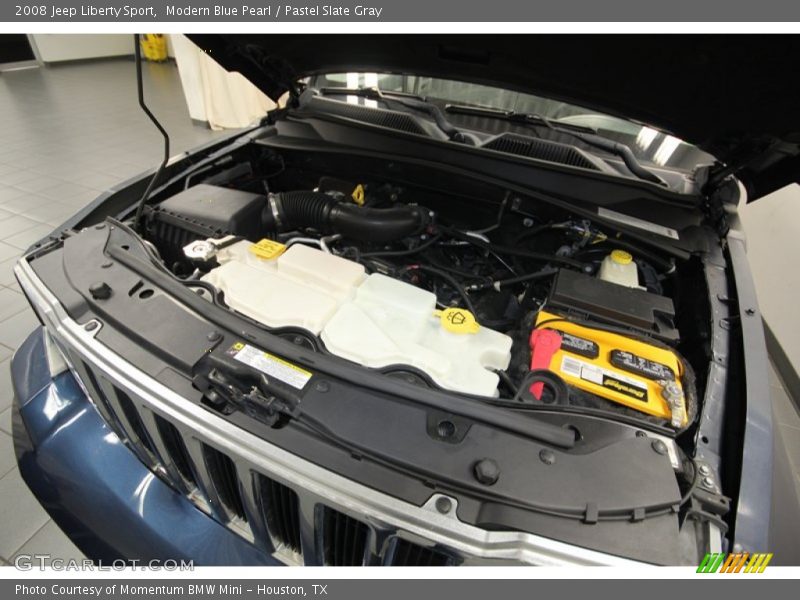 Modern Blue Pearl / Pastel Slate Gray 2008 Jeep Liberty Sport