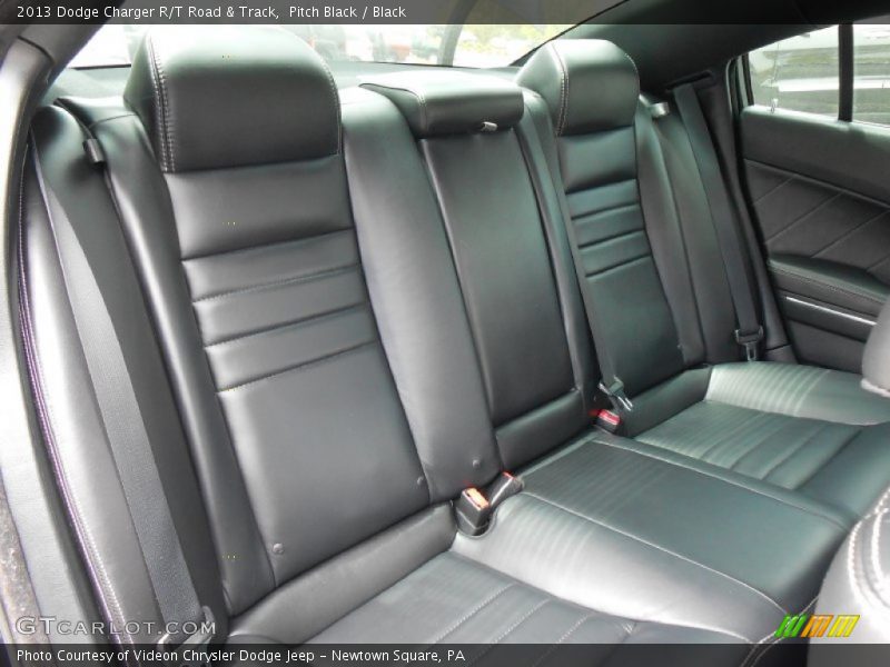 Rear Seat of 2013 Charger R/T Road & Track