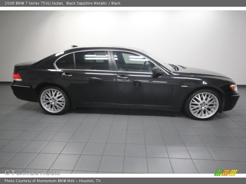  2008 7 Series 750Li Sedan Black Sapphire Metallic