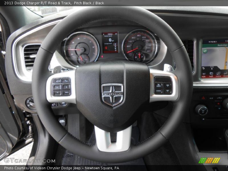  2013 Charger R/T Road & Track Steering Wheel