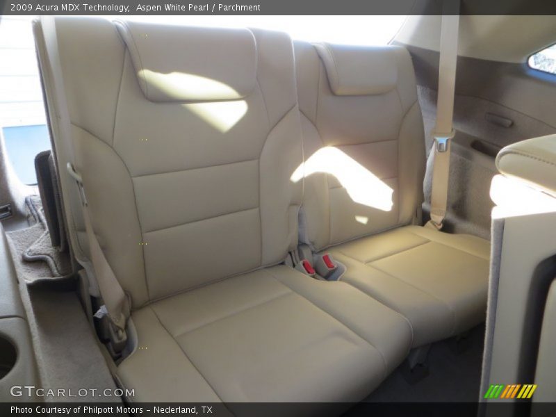 Aspen White Pearl / Parchment 2009 Acura MDX Technology