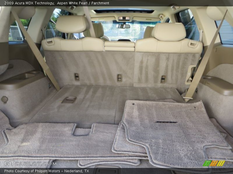 Aspen White Pearl / Parchment 2009 Acura MDX Technology